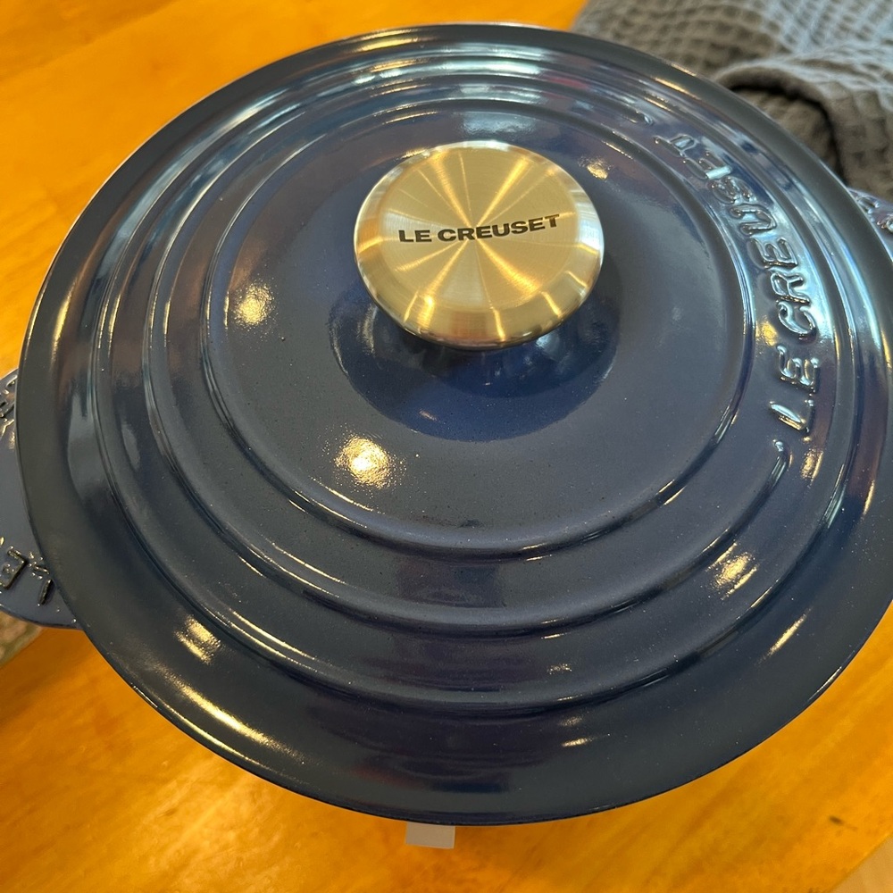 Le Creuset Cobalt Rice Pot - Picture 2 of 2